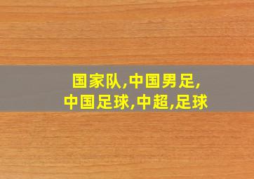 国家队,中国男足,中国足球,中超,足球