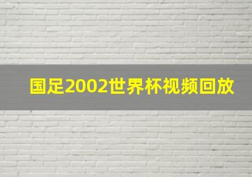 国足2002世界杯视频回放