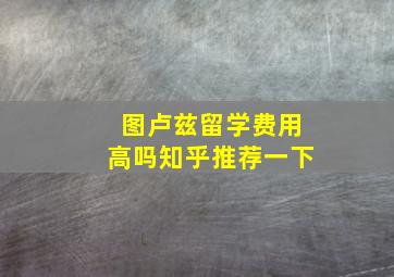 图卢兹留学费用高吗知乎推荐一下