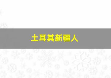 土耳其新疆人