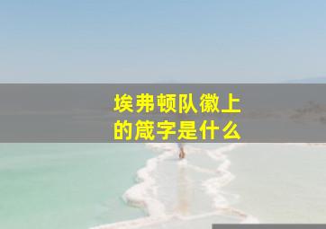 埃弗顿队徽上的箴字是什么