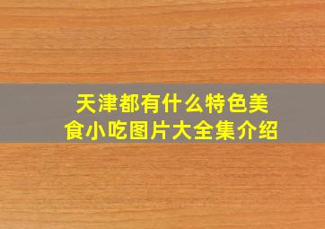 天津都有什么特色美食小吃图片大全集介绍