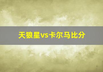 天狼星vs卡尔马比分