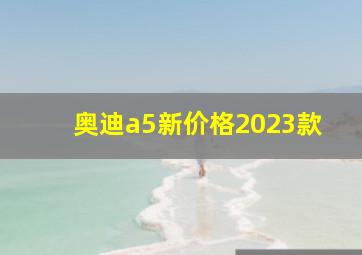 奥迪a5新价格2023款