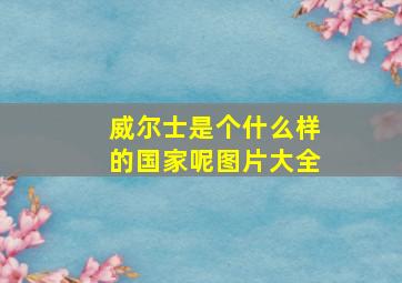 威尔士是个什么样的国家呢图片大全