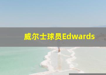 威尔士球员Edwards