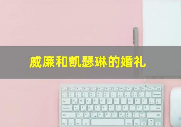 威廉和凯瑟琳的婚礼