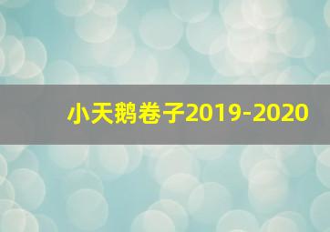 小天鹅卷子2019-2020