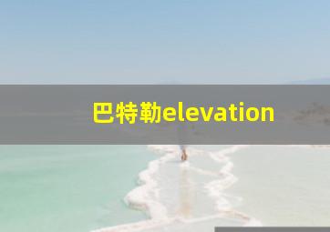 巴特勒elevation