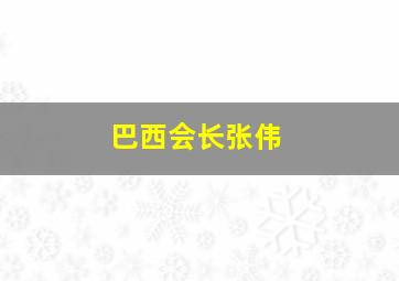 巴西会长张伟