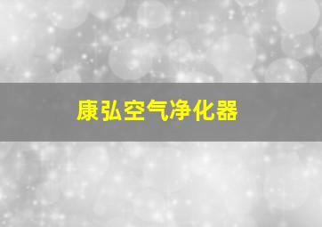 康弘空气净化器