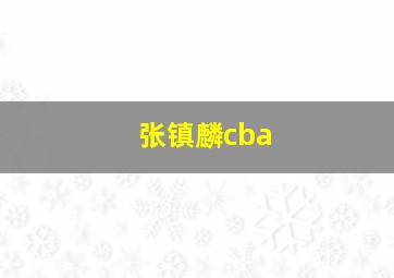 张镇麟cba