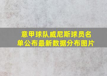 意甲球队威尼斯球员名单公布最新数据分布图片