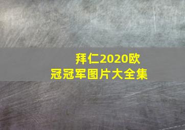 拜仁2020欧冠冠军图片大全集