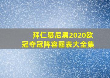 拜仁慕尼黑2020欧冠夺冠阵容图表大全集