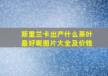 斯里兰卡出产什么茶叶最好呢图片大全及价钱