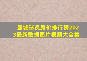 曼城球员身价排行榜2023最新数据图片视频大全集