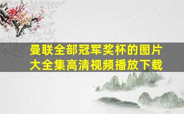 曼联全部冠军奖杯的图片大全集高清视频播放下载