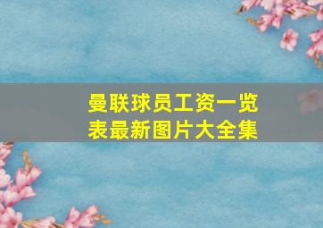 曼联球员工资一览表最新图片大全集