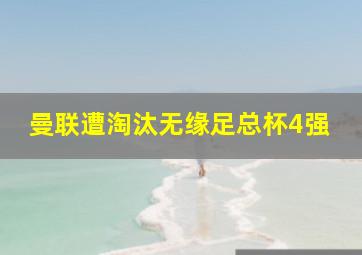 曼联遭淘汰无缘足总杯4强