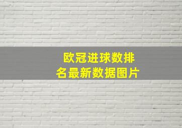 欧冠进球数排名最新数据图片