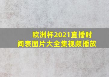 欧洲杯2021直播时间表图片大全集视频播放