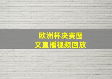 欧洲杯决赛图文直播视频回放