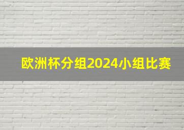 欧洲杯分组2024小组比赛