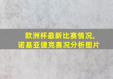 欧洲杯最新比赛情况,诺基亚捷克赛况分析图片