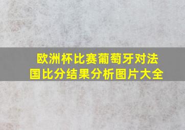 欧洲杯比赛葡萄牙对法国比分结果分析图片大全