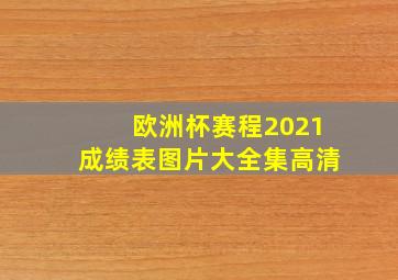 欧洲杯赛程2021成绩表图片大全集高清