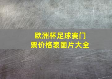 欧洲杯足球赛门票价格表图片大全