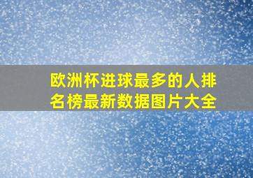 欧洲杯进球最多的人排名榜最新数据图片大全