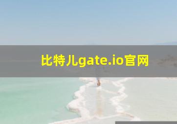 比特儿gate.io官网