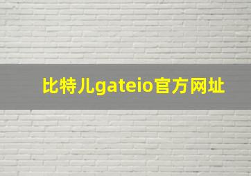 比特儿gateio官方网址