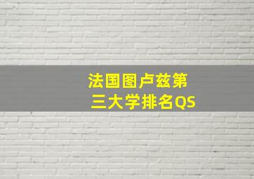 法国图卢兹第三大学排名QS