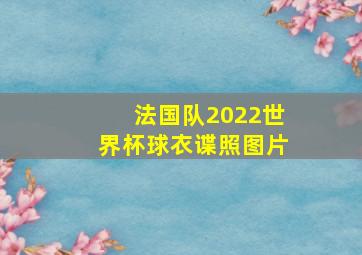 法国队2022世界杯球衣谍照图片