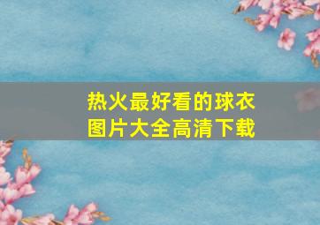 热火最好看的球衣图片大全高清下载