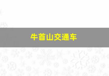 牛首山交通车