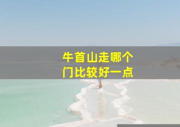 牛首山走哪个门比较好一点