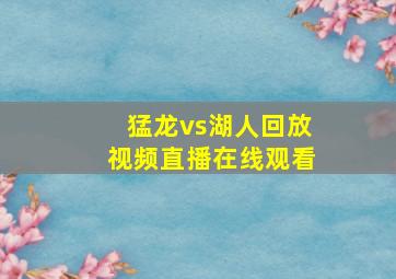 猛龙vs湖人回放视频直播在线观看