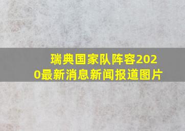 瑞典国家队阵容2020最新消息新闻报道图片