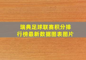 瑞典足球联赛积分排行榜最新数据图表图片