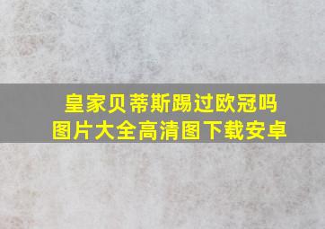 皇家贝蒂斯踢过欧冠吗图片大全高清图下载安卓