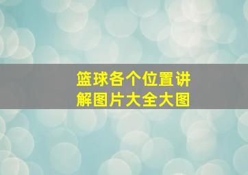 篮球各个位置讲解图片大全大图