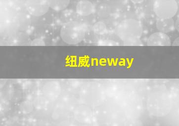 纽威neway