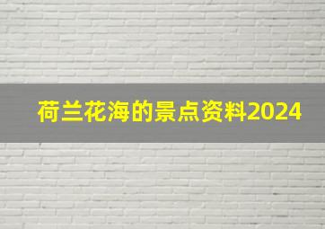 荷兰花海的景点资料2024