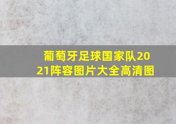 葡萄牙足球国家队2021阵容图片大全高清图