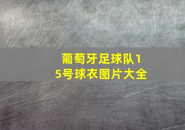 葡萄牙足球队15号球衣图片大全