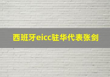 西班牙eicc驻华代表张剑